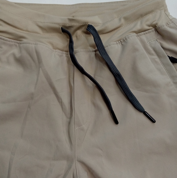 RlaGed Pants Capri Activewear Stretch UPF 50 Zippered Pockets Drawstring Small - Picture 9 of 16